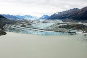 Kletscher im Kluane Nationalpark im Yukon Kanada bei Alaska