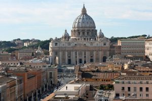 Pilkerkirschen in Rom der Petersdom