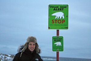 Warnung vor Eisbären in Churchill