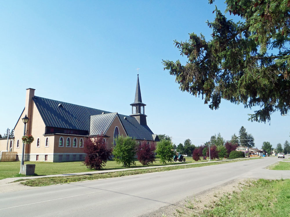 Die Kirche in Fort Smith Kanada