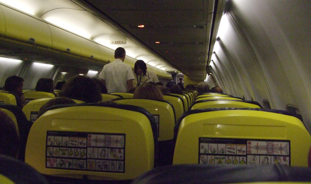2009 flog ich erneut mit Ryanair nach London.