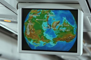 Am 1. Mai 2009 kreiste ich über dem Nordpol.