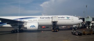 Das Fliegen mit Garuda Indonesia hat mir sehr gut gefallen.