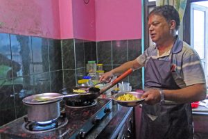 In Nepal wird gerne frisch gekocht