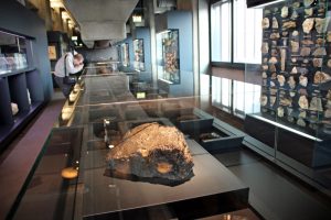 Kohle und Steine sind im Ruhr Museum auf der Zeche Zollverein in Essen zu sehen