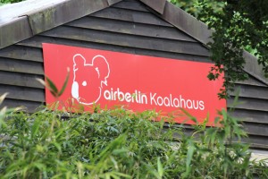 Air Berlin fliegt frische Nahrung für die Koalas ein