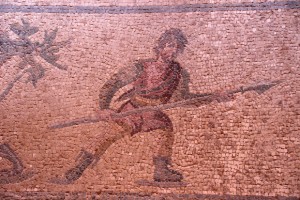 Viele Mosaike zeigen Kampfszenen