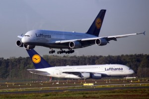 Mittlerweile ist die A380 Dichte in Frankfurt doch sehr hoch