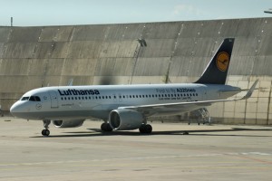 Den ersten A320neo der Lufthansa bekam ich ebenfalls zu sehen