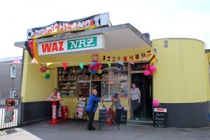 Der Kiosk Prosper im Bottrop im Ruhrgebiet sieht heute fast noch genau so aus wie damals
