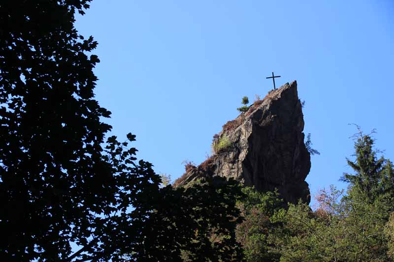 Auch im Harz gibt es Gipfelkreuze