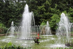 Die Wasserspiele von 1963 im Märchenwald Ibbenbüren begeistern auch heute noch
