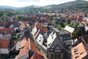 Blick vom Turm der Marktkirche in Goslar