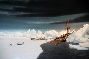 1870 ging die Hansa durch Eispressung verloren