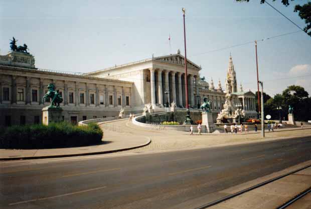 Das Parlament in Wien