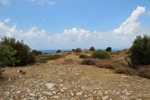 Malerisch liegt die antike Stadt Kourion an der Südwestküste Zypern