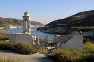 Die Kirche von Alassia auf Zypern wurde zum Opfer des Stausees
