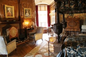 In diesem Zimmer in Powis Castle hat einst Prinz Charles geschlafen