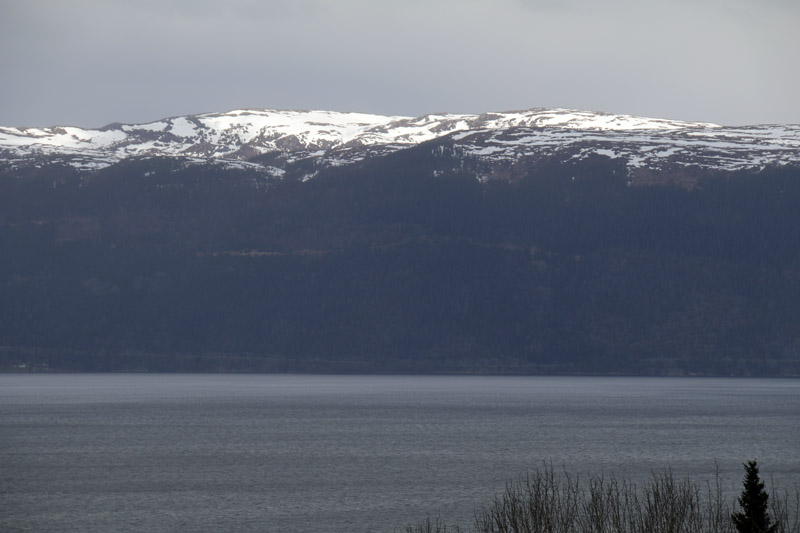 Der Goldene Umweg in Norwegen mit dem Berg Gård