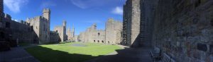 Caernarfon Castle schindet Eindruck