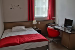 Die Zimmer im Hotel Lippischer Hof in Detmold sind modern und gemütlich