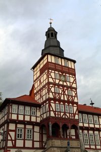 Das Rathaus in Treffurt ist ein wunderschönes Fachwerkhaus