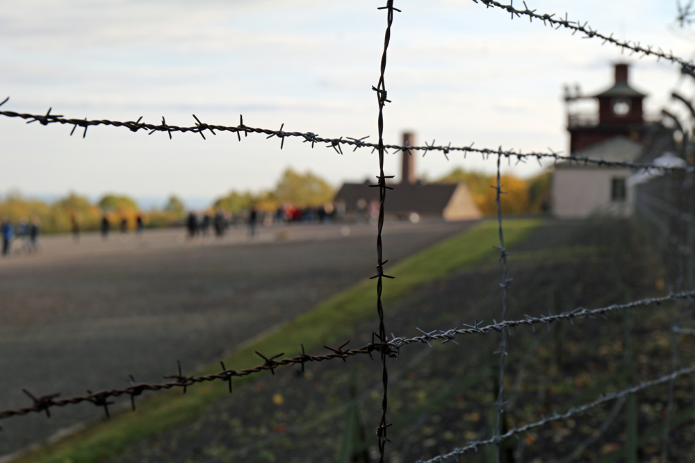 Gedenkstätte Konzentrationslager Buchenwald Stacheldraht Zaun
