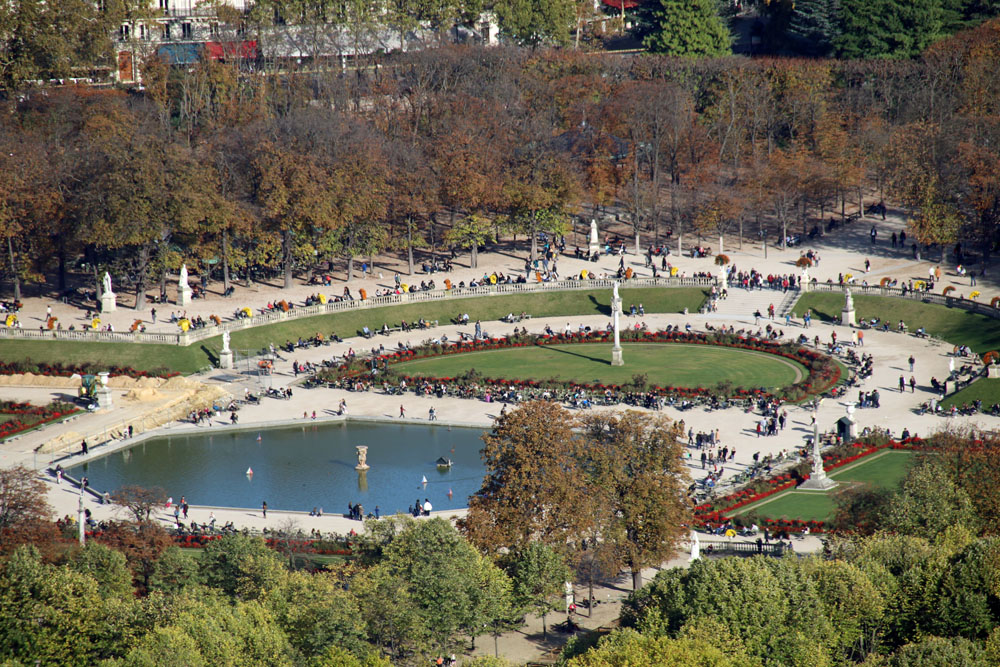 Der Jardin du Luxembourg in Paris ist besonders im Herbst einen Besuch wert