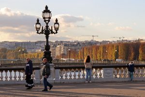 Besonders weich erscheint das Licht an der Seine in Paris im Herbst
