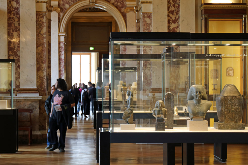 Ägyptische Sammlung im Louvre