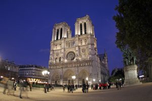 Wie das Wetter ist, spielt für einen Besuch der Kathedrale Notre Dame keine Rolle