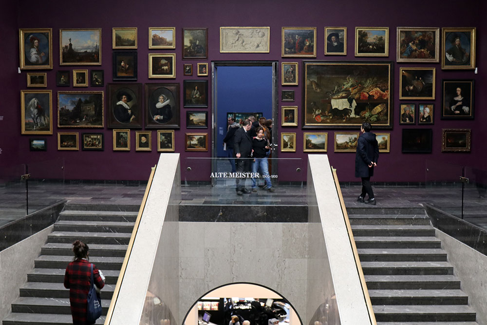 Im oberen Stockwerk des Städel Museums befinden sich die Alten Meister