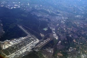 Flughafen Airport Frankfurt Luftaufnahme
