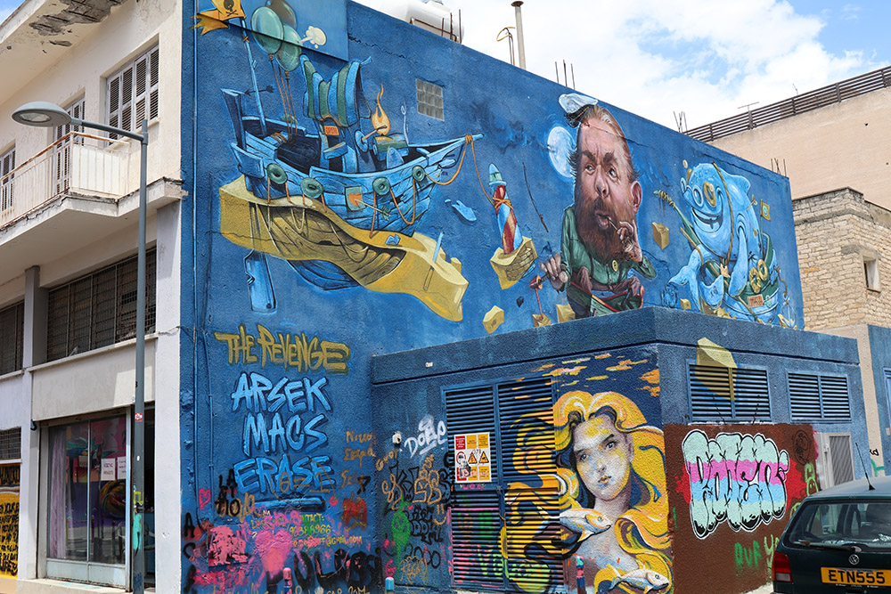 Streetart in Limassol auf Zypern