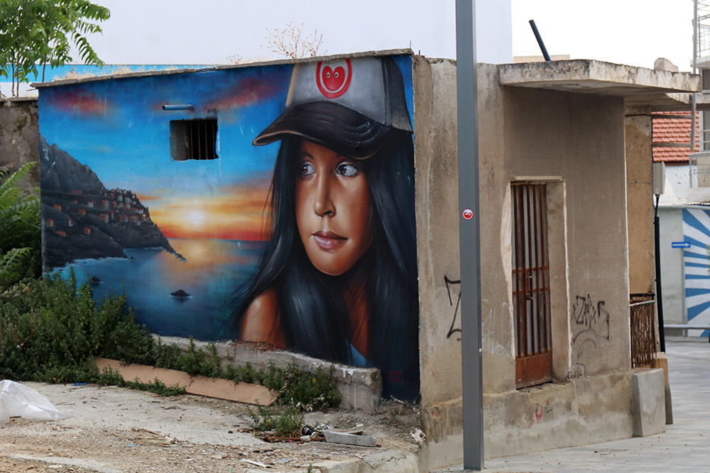Streetart in Paphos auf Zypern