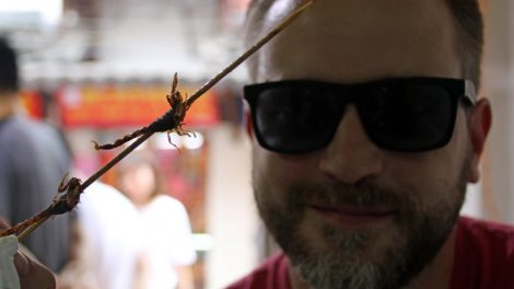 Essen in China Skorpion