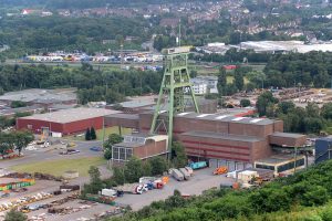 Zeche Bergwerk Prosper Haniel im Ruhrgebiet