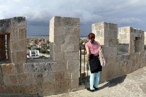 Von der Burg Kolossi auf Zypern hat man eine hervorragende Aussicht
