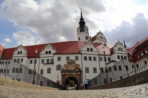 Das Schloss Hartenfels in Torgau