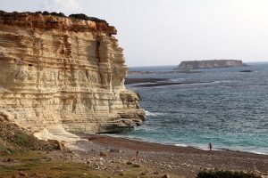 Ein Strand auf der Akamas Halbinsel auf Zypern