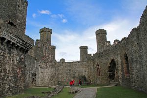 Conwy Castle ist eine der schönsten Burgen in Wales