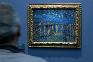 Vincent van Gogh Sternennacht über der Rhône