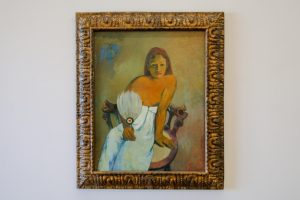 "Mädchen mit Fächer" von Paul Gauguin