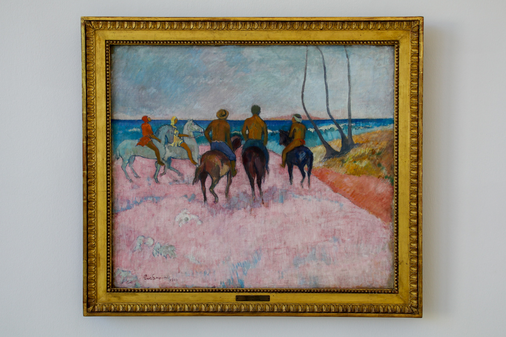 "Reiter am Strand" von Paul Gauguin