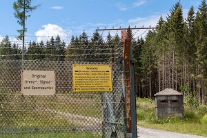 Grenzlandschaft Sorge im Harz DDR