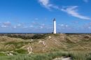 Der Leuchtturm Lyngvig gehört zu den schönsten Leuchttürmen in Dänemark