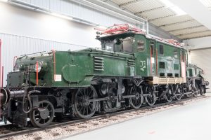 Eisenbahn Krokodil im Technik Museum Sinsheim
