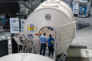 ISS Modul in der Raumfahrt Ausstellung im Technik Museum Speyer