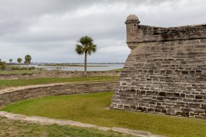 Das Castillo de San Marcos gehört zu den größten Sehenswürdigkeiten in St. Augustine Florida