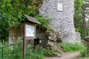 Ruine Königsburg – Harzer Wandernadel Stempelstelle HWN 41